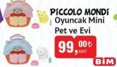 PİCCOLO MONDİ OYUNCAK MİNİ PET VE EVİ